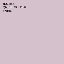 #D5C1CC - Swirl Color Image