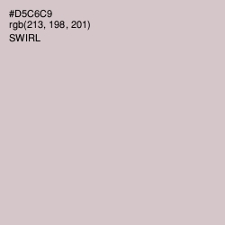 #D5C6C9 - Swirl Color Image