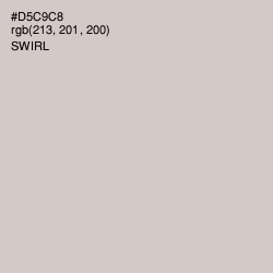 #D5C9C8 - Swirl Color Image