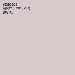 #D5C9C9 - Swirl Color Image