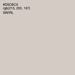 #D5CBC5 - Swirl Color Image