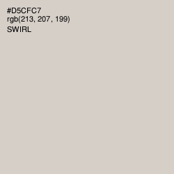 #D5CFC7 - Swirl Color Image
