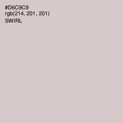 #D6C9C9 - Swirl Color Image