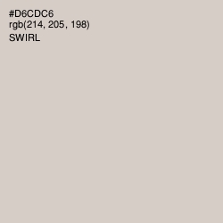 #D6CDC6 - Swirl Color Image
