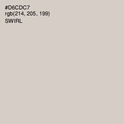 #D6CDC7 - Swirl Color Image