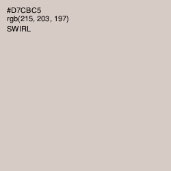 #D7CBC5 - Swirl Color Image