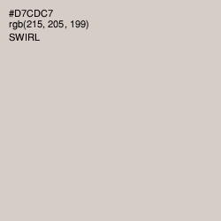 #D7CDC7 - Swirl Color Image