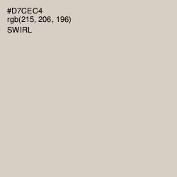 #D7CEC4 - Swirl Color Image