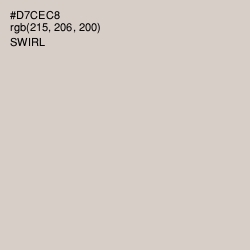 #D7CEC8 - Swirl Color Image