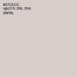#D7CECC - Swirl Color Image