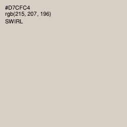 #D7CFC4 - Swirl Color Image