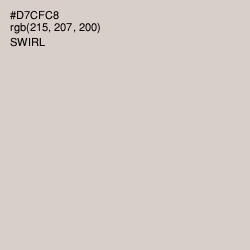 #D7CFC8 - Swirl Color Image