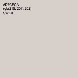 #D7CFCA - Swirl Color Image