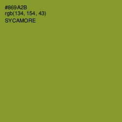#869A2B - Sycamore Color Image
