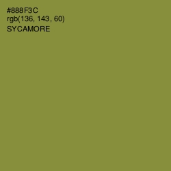 #888F3C - Sycamore Color Image