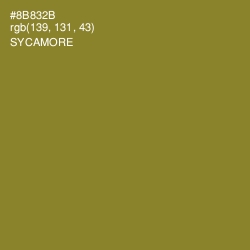 #8B832B - Sycamore Color Image