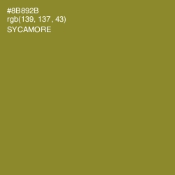 #8B892B - Sycamore Color Image