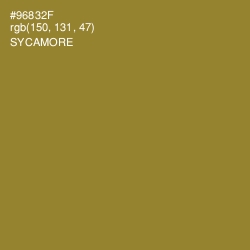#96832F - Sycamore Color Image