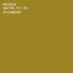 #9C8323 - Sycamore Color Image
