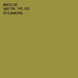 #9C913E - Sycamore Color Image