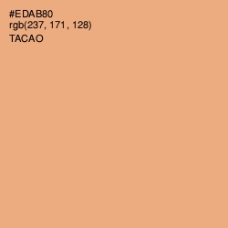 #EDAB80 - Tacao Color Image