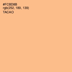 #FCBD8B - Tacao Color Image