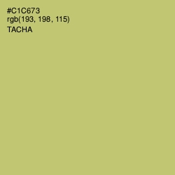 #C1C673 - Tacha Color Image