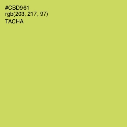 #CBD961 - Tacha Color Image