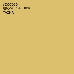 #DCC06D - Tacha Color Image