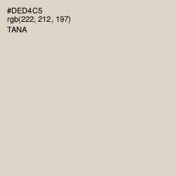 #DED4C5 - Tana Color Image