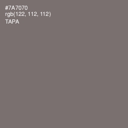 #7A7070 - Tapa Color Image