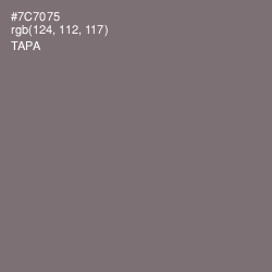 #7C7075 - Tapa Color Image