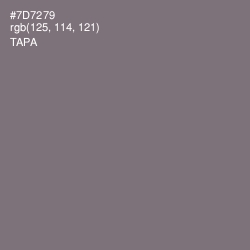 #7D7279 - Tapa Color Image
