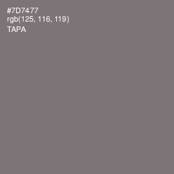 #7D7477 - Tapa Color Image
