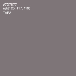 #7D7577 - Tapa Color Image