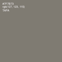 #7F7B73 - Tapa Color Image