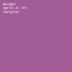 #A15B97 - Tapestry Color Image