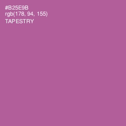 #B25E9B - Tapestry Color Image