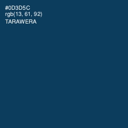 #0D3D5C - Tarawera Color Image