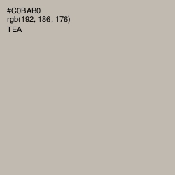 #C0BAB0 - Tea Color Image