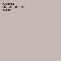 #C3B9B2 - Tea Color Image