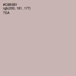 #C8B5B1 - Tea Color Image