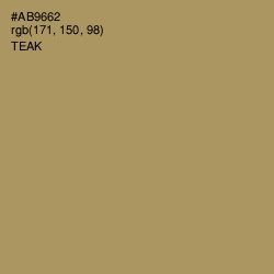 #AB9662 - Teak Color Image