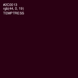 #2C0013 - Temptress Color Image