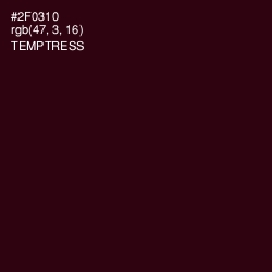 #2F0310 - Temptress Color Image
