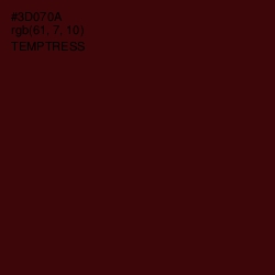 #3D070A - Temptress Color Image