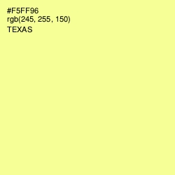 #F5FF96 - Texas Color Image