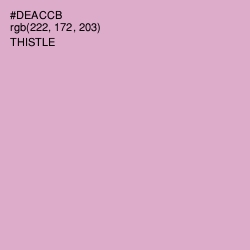 #DEACCB - Thistle Color Image