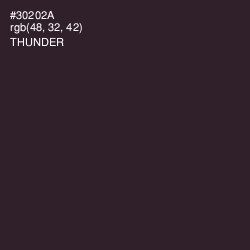 #30202A - Thunder Color Image