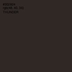 #302824 - Thunder Color Image